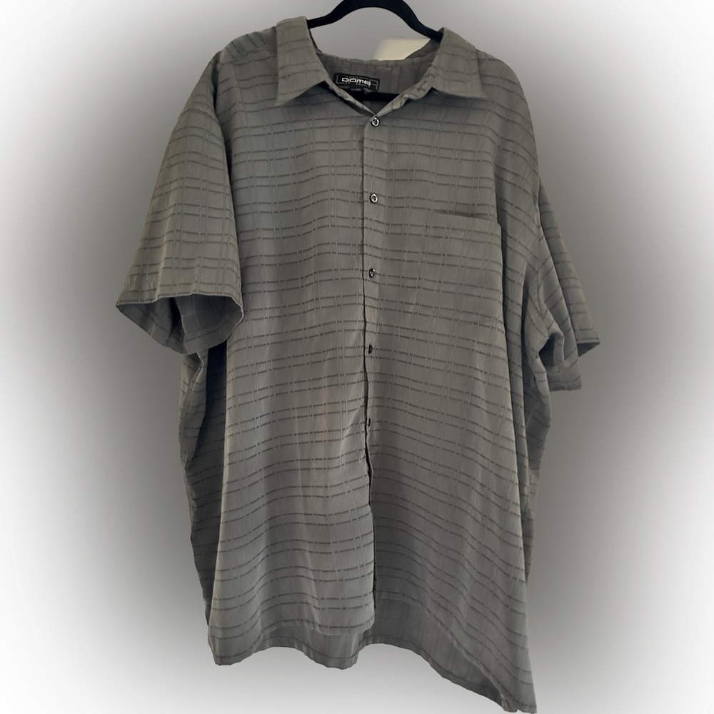 Men’s 4XL Collared Dress Shirt